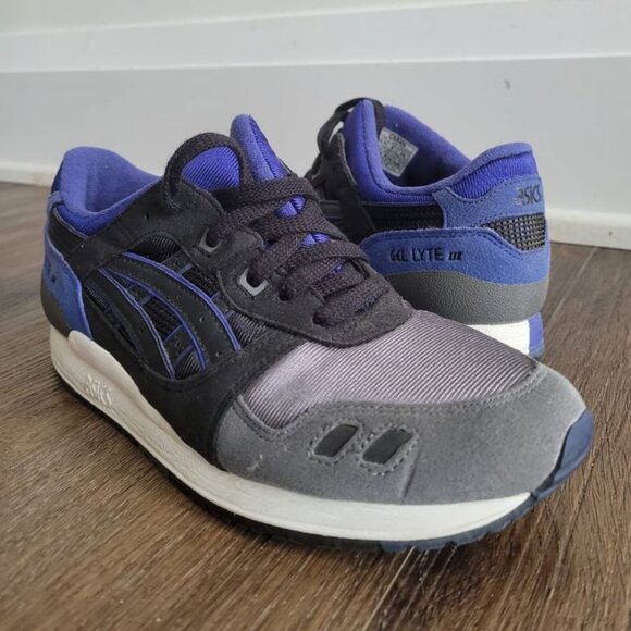 Asics GEL-LYTE 3 III Black Electric Purple - Picture 1 of 9